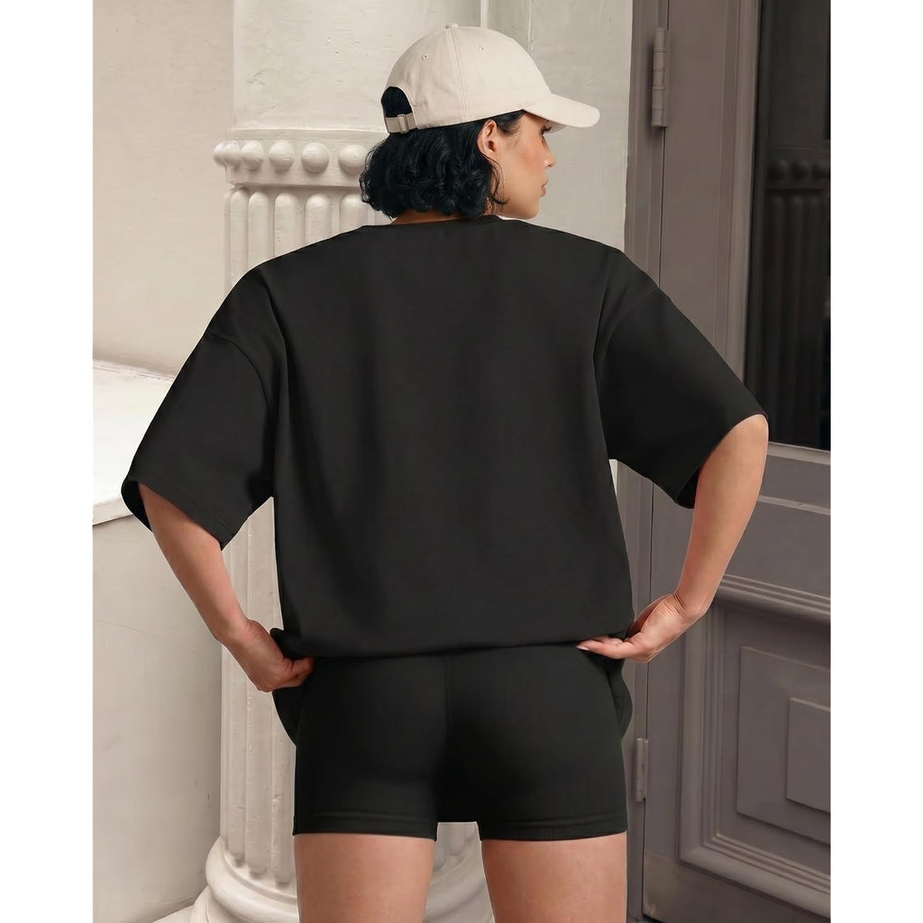 GAYHAY Oversized Tshirts for Women - Spring Summer Workout Clothes Short Sleeve Tops Crew Neck Tee Shirts Fashion Casual 2026