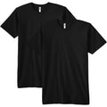 American Apparel Unisex Adult Fine Jersey T-Shirt, Style G2001, Multipack