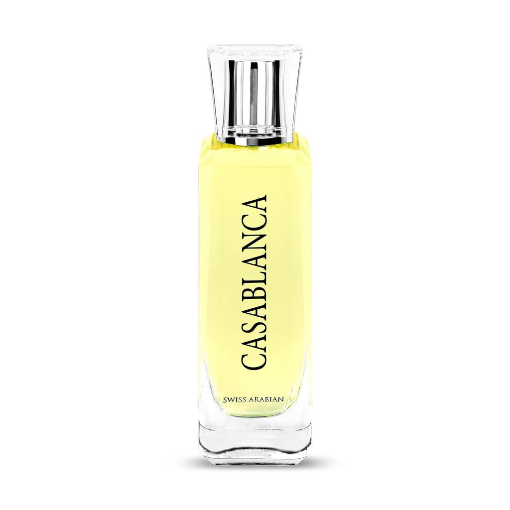 Swiss Arabian Casablanca - Luxury Products From Dubai - Long Lasting, Addictive Personal EDP Spray Fragrance - Seductive Signature Aroma - 3.4 Oz