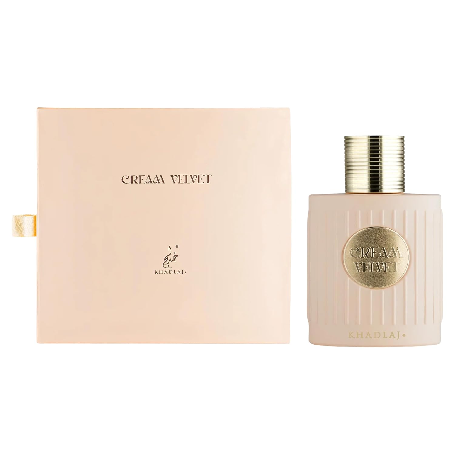 Khadlaj Cream Velvet Extrait De Parfum Spray for Unisex, 3.4 Ounce / 100ml