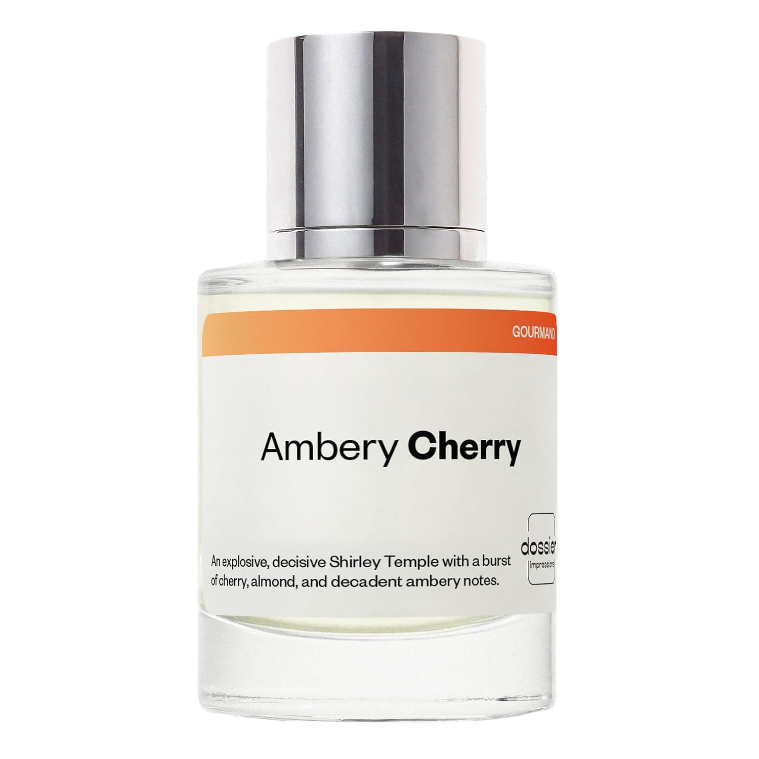 Dossier - Eau de Parfum - Ambery Cherry - Inspired by T.Ford Lost Cherry - Perfume Luxury - Pure Infused - Paraben Free - Vegan - For Women Men Unisex - Fragrance 1.7 Fl oz (Spray 50ml)