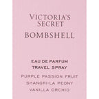 Victoria's Secret Bombshell Eau de Parfum Travel Spray, Notes of Purple Passion Fruit, Shangri-La Peony & Vanilla Orchid, Mini Perfumes for Women (0.23 oz)