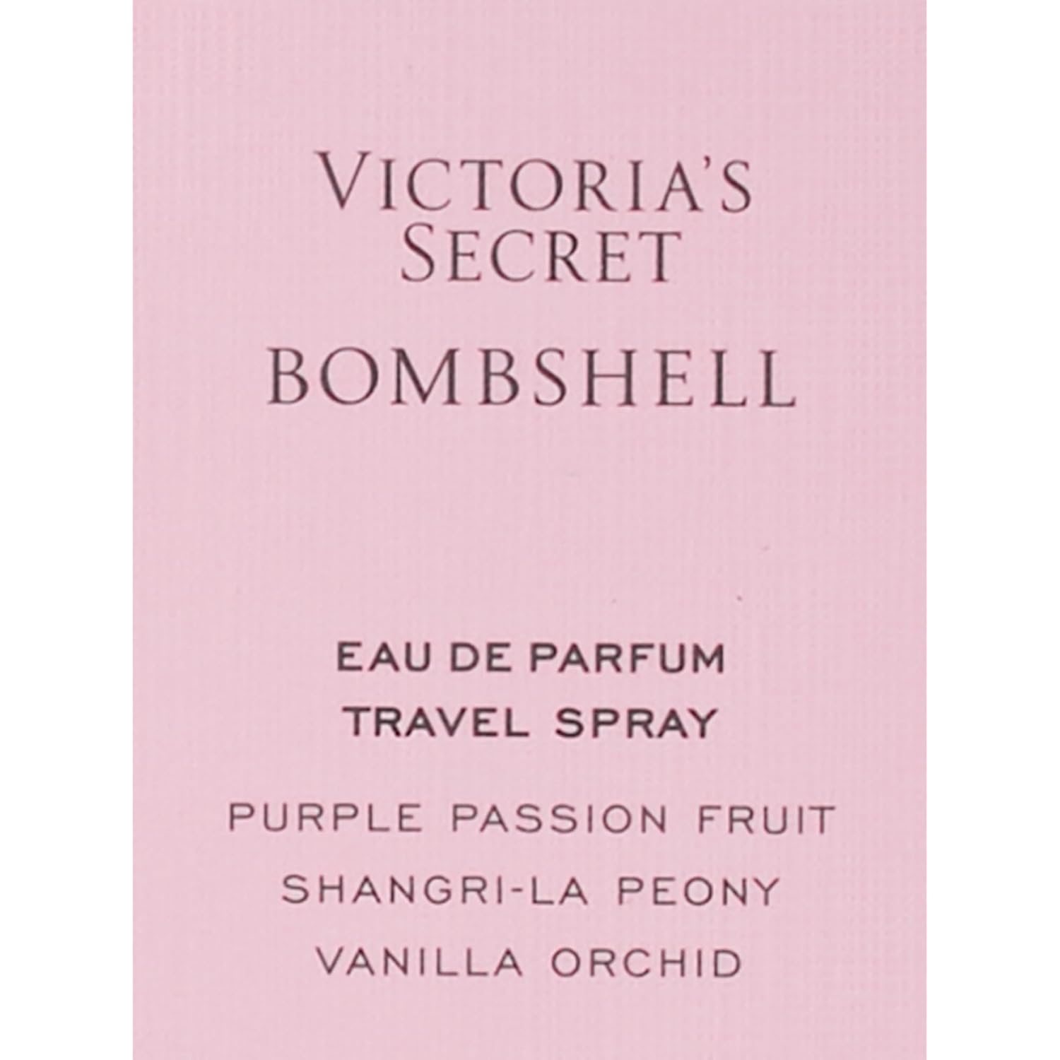 Victoria's Secret Bombshell Eau de Parfum Travel Spray, Notes of Purple Passion Fruit, Shangri-La Peony & Vanilla Orchid, Mini Perfumes for Women (0.23 oz)
