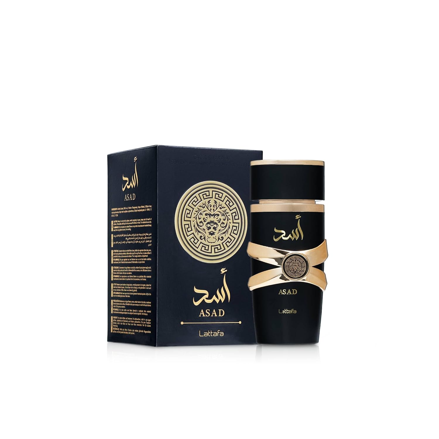 Lattafa Imported Long Lasting Luxury Perfume Spray Asad Premium Refreshing Oud and Musk Fragrances Eau De Parfum 100 ml Perfume for Unisex