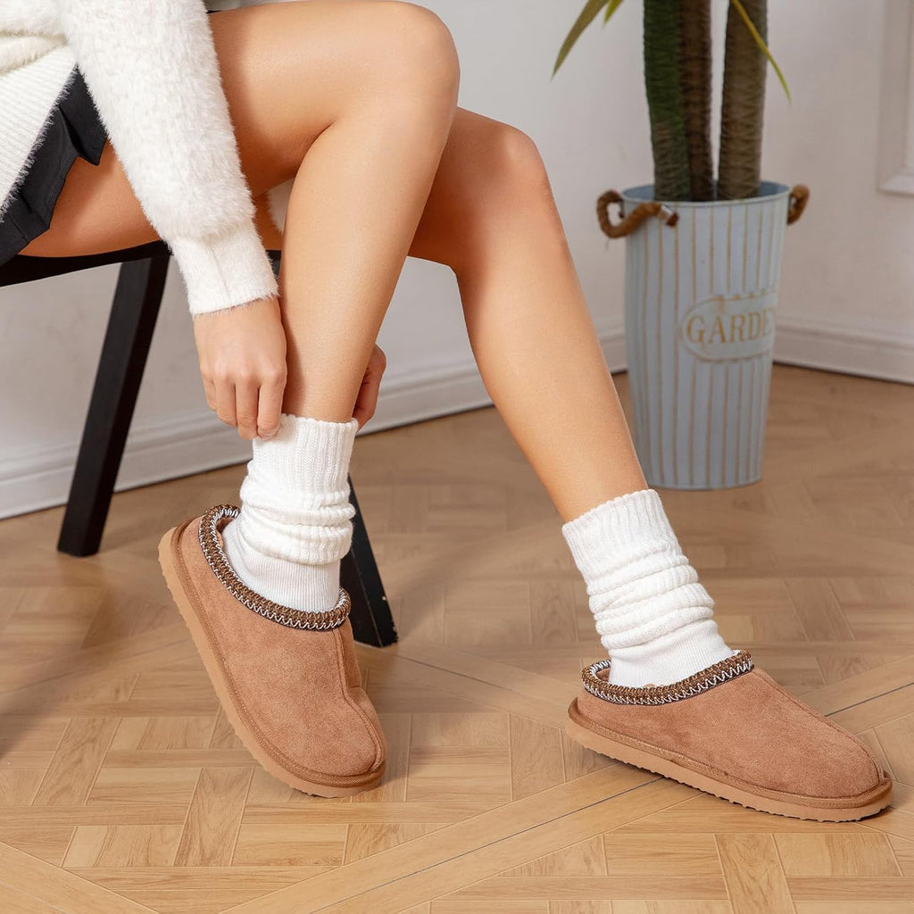Women's Slippers Ankle Chestnut