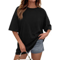 PRETTYGARDEN Womens 2026 Spring Going Out Tops Casual Short Sleeve Crewneck Loose Fit Basic Oversized T Shirts Summer Outfits