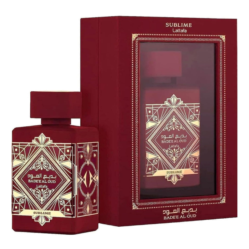 Lattafa Bade'e Al Oud Sublime - Tropical, Fruity, Fresh, Vanilla - Eau de Parfum Long-Lasting Fragrance for Unisex, 3.40 Ounce / 100 ml