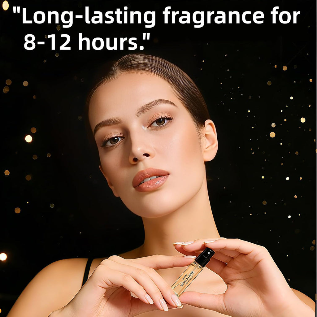 Perfumes for women,High End Designer Fragrance Sampler Set for women, Perfume Sampler Set for Women, mini perfume samples, High-End Scent Discovery Gift Set(pack of 16 Sample Vials)