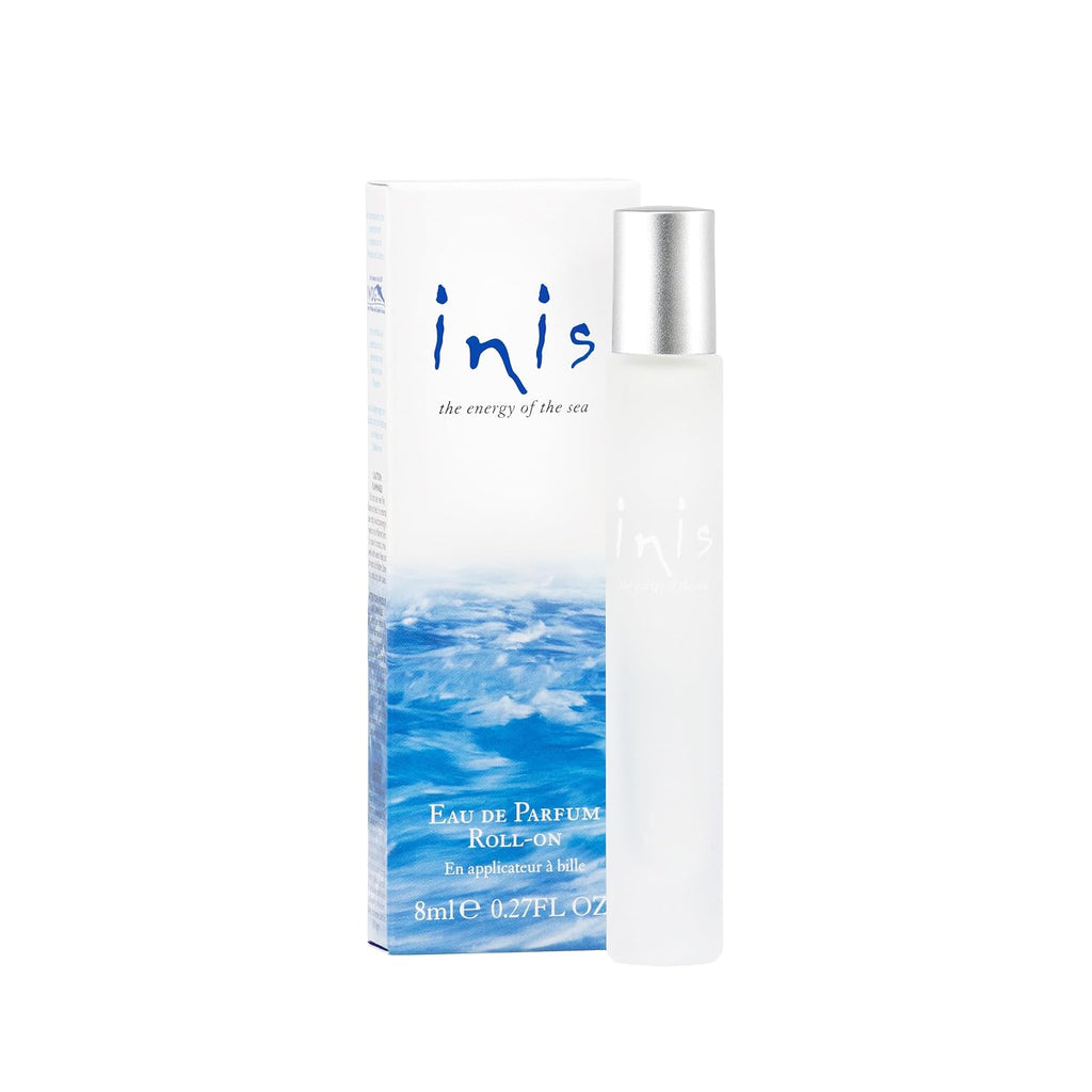 Inis the Energy of the Sea - Roll On Perfume for Women and Men, Unisex Pulse Point Eau de Parfum in a Travel Friendly Roller, Clean Ocean Fresh Aquatic Fragrance, 0.27 fl oz