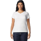 Gildan Women's Heavy Cotton V-Neck T-Shirt, 2-Pack