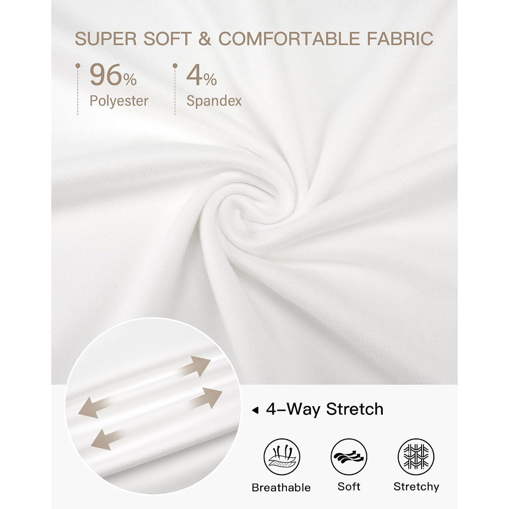 Stelle Non See Through Oversized T Shirts Women Crew Neck Short Sleeve Summer Tops Soft Basic Tee Shirt