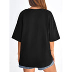 PRETTYGARDEN Womens 2026 Spring Going Out Tops Casual Short Sleeve Crewneck Loose Fit Basic Oversized T Shirts Summer Outfits