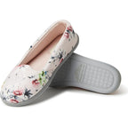 Women's Slippers Rebecca Pink Floral Velour