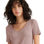 Eddie Bauer Womens Women's Short Sleeve Favorite Vneck Tee