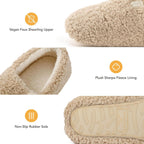 Women's Slippers Shearling Beige