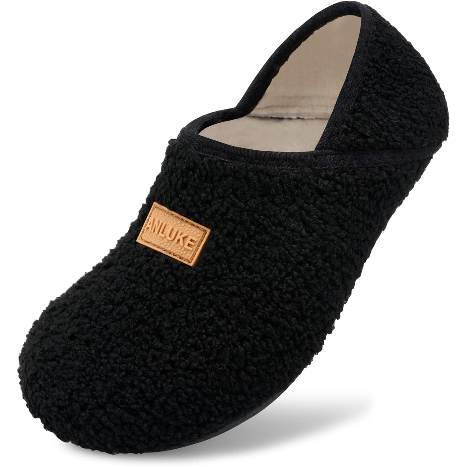 Women's Slippers Socks Black