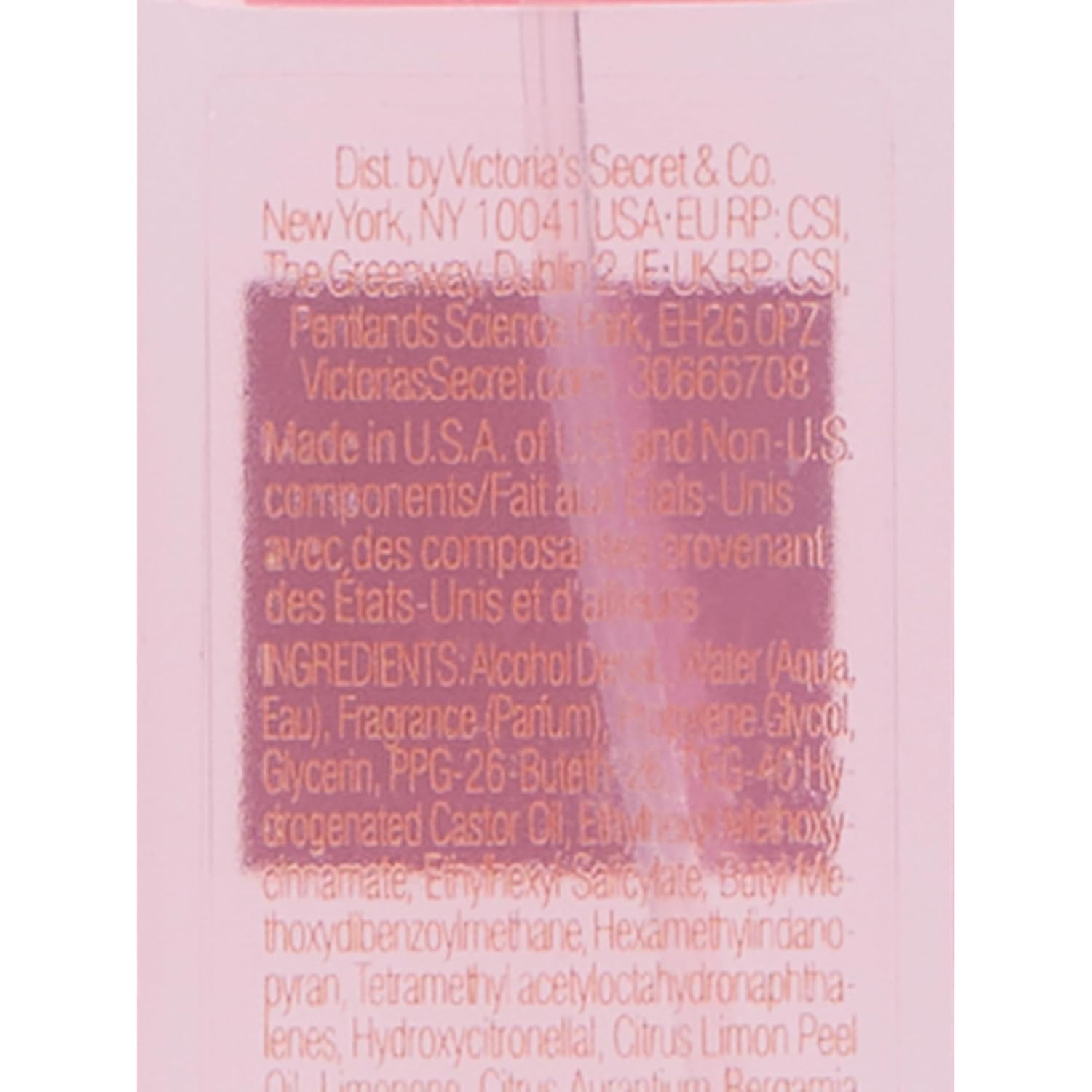 Victoria's Secret Bombshell Mini Fragrance Mist, Notes of Purple Passion Fruit, Shangri-La Peony & Vanilla Orchid, Travel Size Body Spray for Women (2.5 oz)