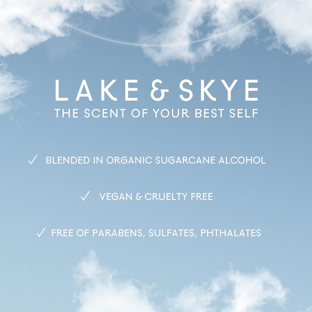 Lake & Skye 11 11 Eau de Parfum Travel Spray, Clean Skin Musk & White Amber Unisex Fragrance with Ozonic & Marine Notes, 0.5 fl oz (15 ml)