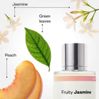 Dossier - Fruity Jasmine - Inspired by J'adore - Eau de Parfum - Long-Lasting Fragrance - Feminine - 1.7 fl oz (50ml)