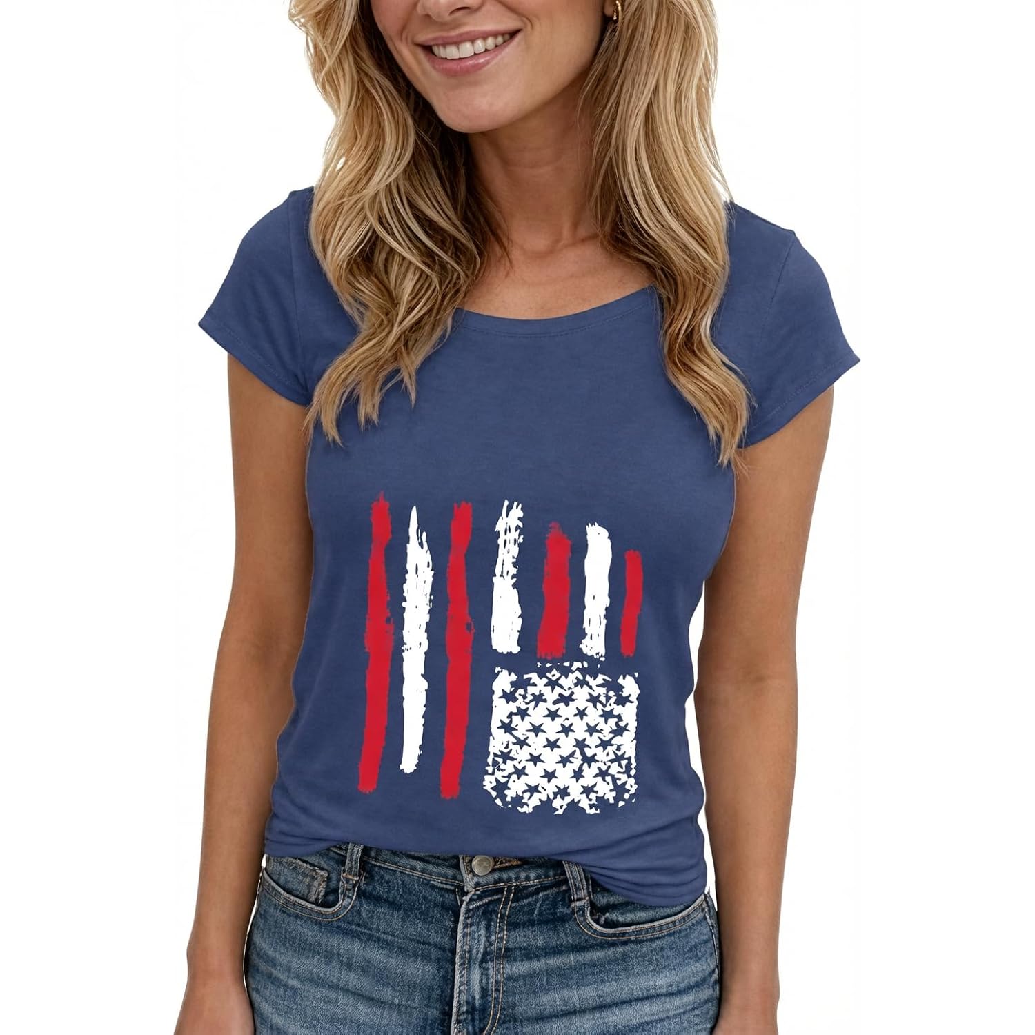 Women's Floral T-Shirts Graphic Loose Tees Sunflower Graphic Summer Short Sleeve Boho Casual Tops