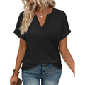 WIHOLL Womens Blouses Spring Tops Short Sleeve Shirts Dressy Casual Summer Vacation Fashion Clothing 2026