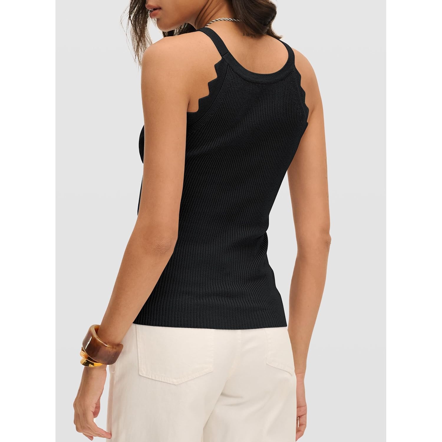 ANRABESS Womens Camisole Tank Tops Sleeveless Cami Sweater Spaghetti Strap Ribbed Shirts 2026 Summer Beach Vacation Clothes