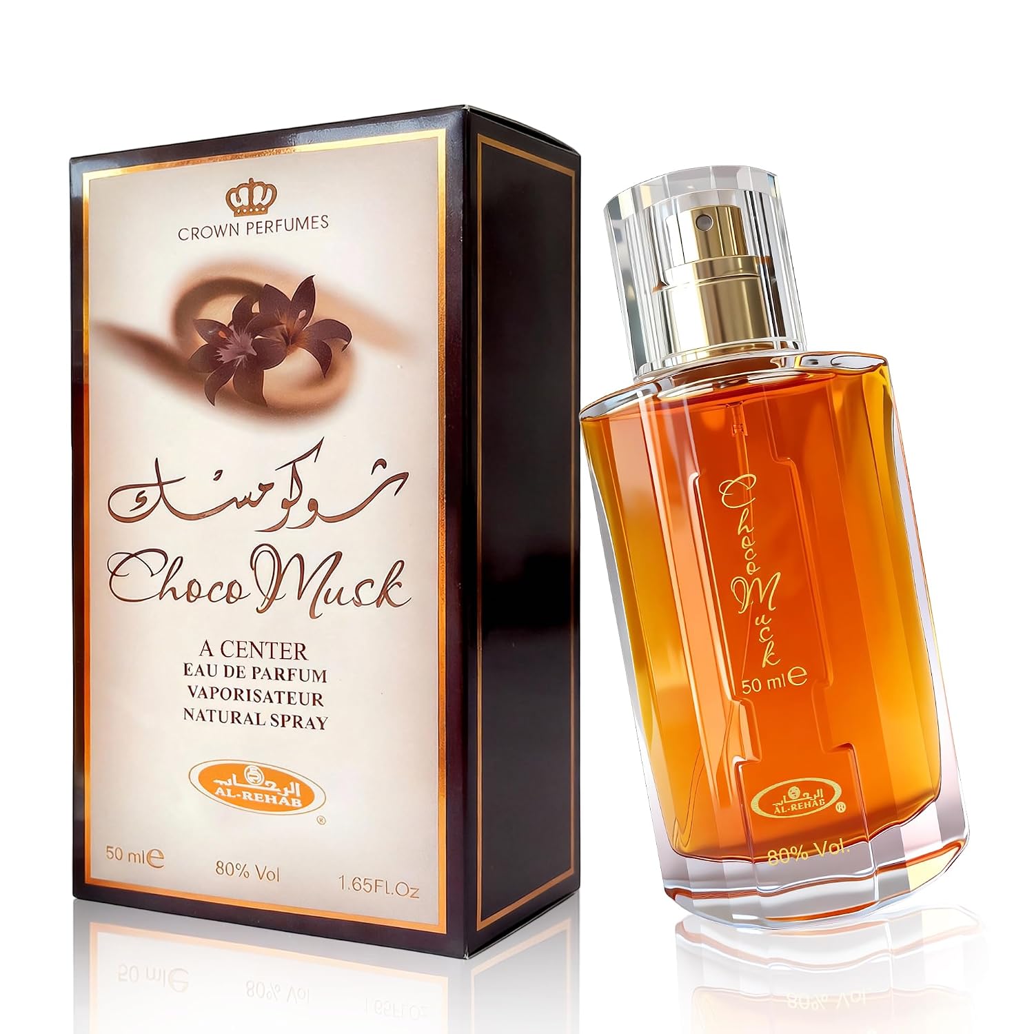 Choco Musk Men/Women Cologne Eau De Parfume Vaporisateur Natural Spray Perfume for Men/Women 1.65 Fl Oz