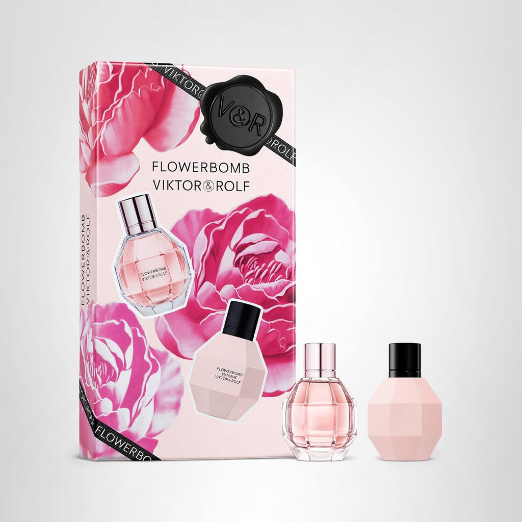 Viktor&Rolf - Flowerbomb Eau de Parfum & Flowerbomb Extreme Travel Set ($60 Value) - 0.2 Fl Oz Each