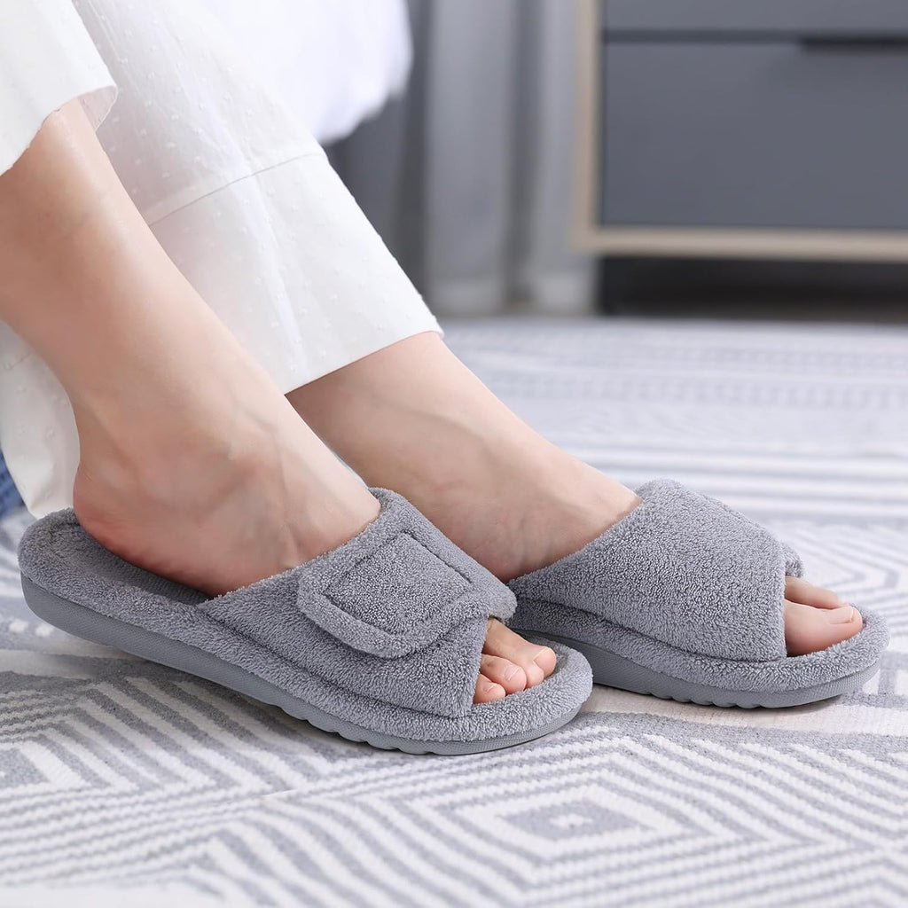 Women's Slippers Orthopedic Grey