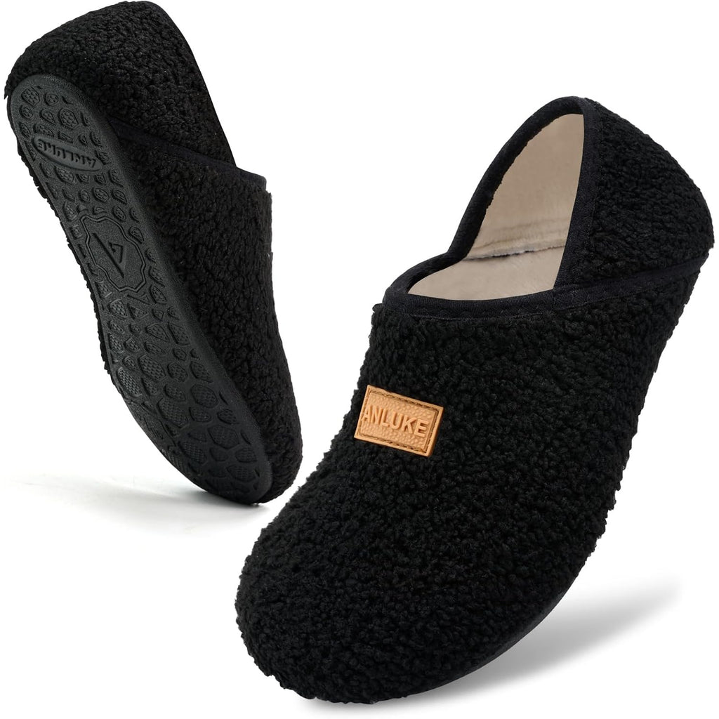 Women's Slippers Socks Black