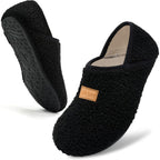 Women's Slippers Socks Black
