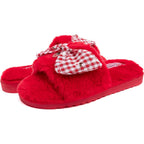 Women's Slippers Slide Red-hedwig