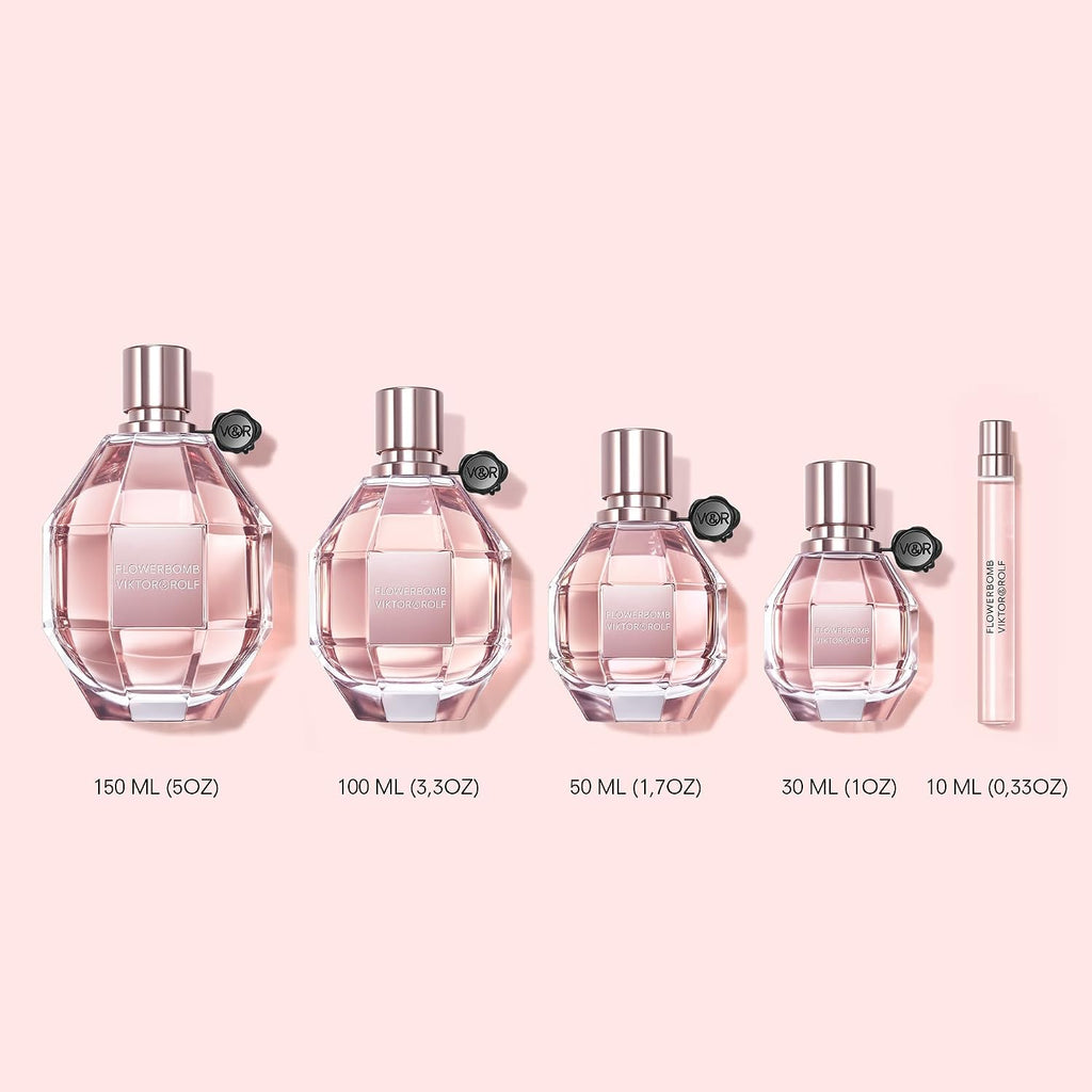Viktor&Rolf - Flowerbomb Eau de Parfum - Women's Perfume - Floral & Woody - With Notes of Rose, Peony & Patchouli