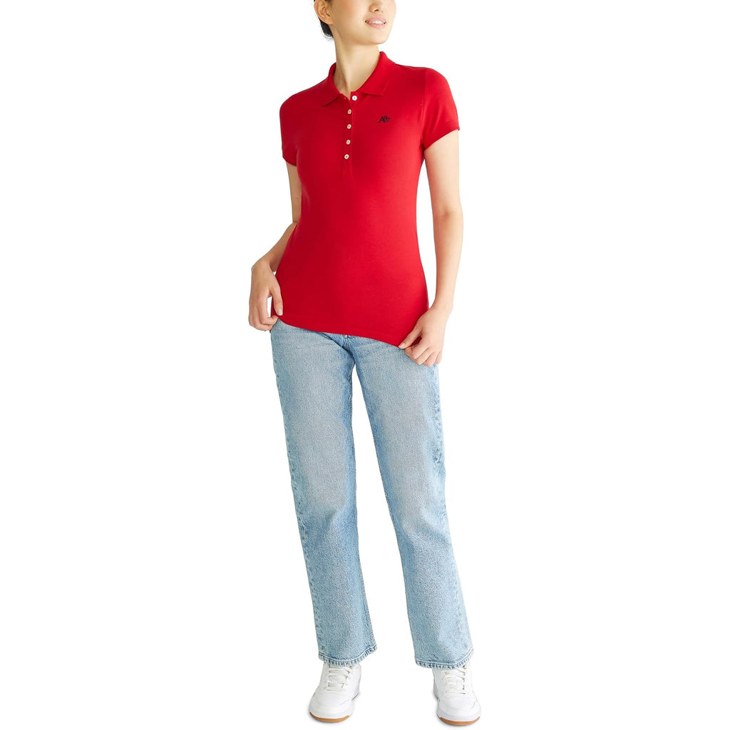 Aeropostale Women's Aero Solid A87 Polo