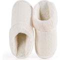 Women's Slippers Knit Beige