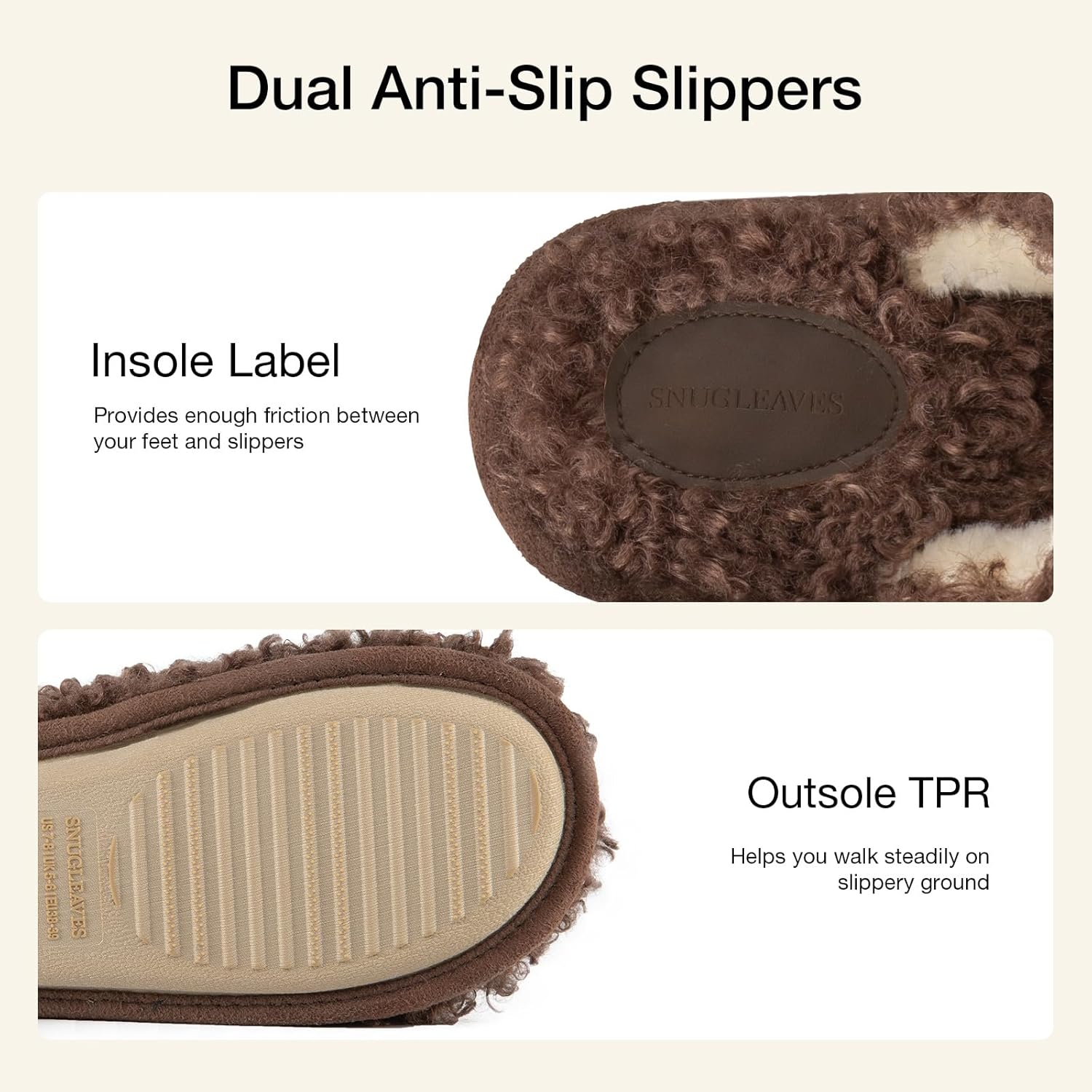Women's Slippers Scuff Nutty Mocha