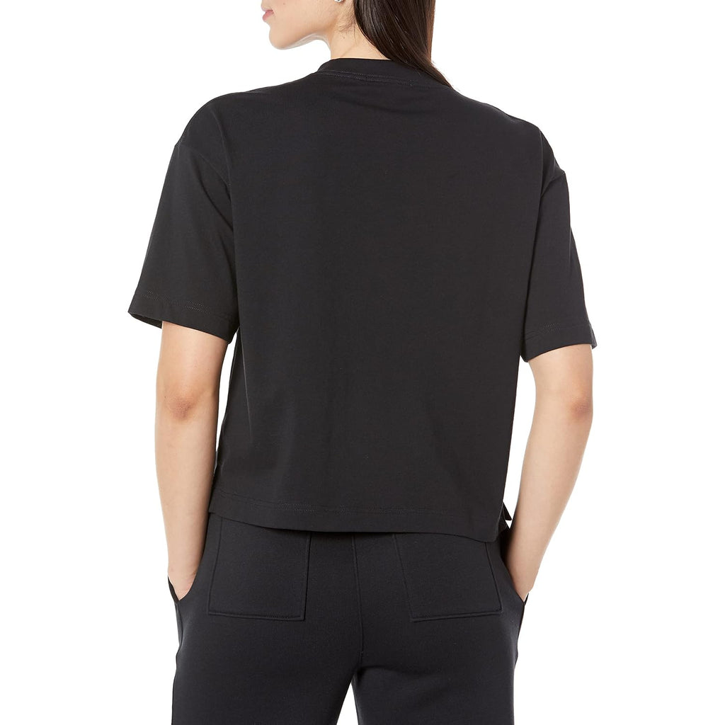 Amazon Essentials Women's Organic Cotton Drop Shoulder Relaxed Boxy Short-Sleeve T-Shirt (Available in Plus Size)