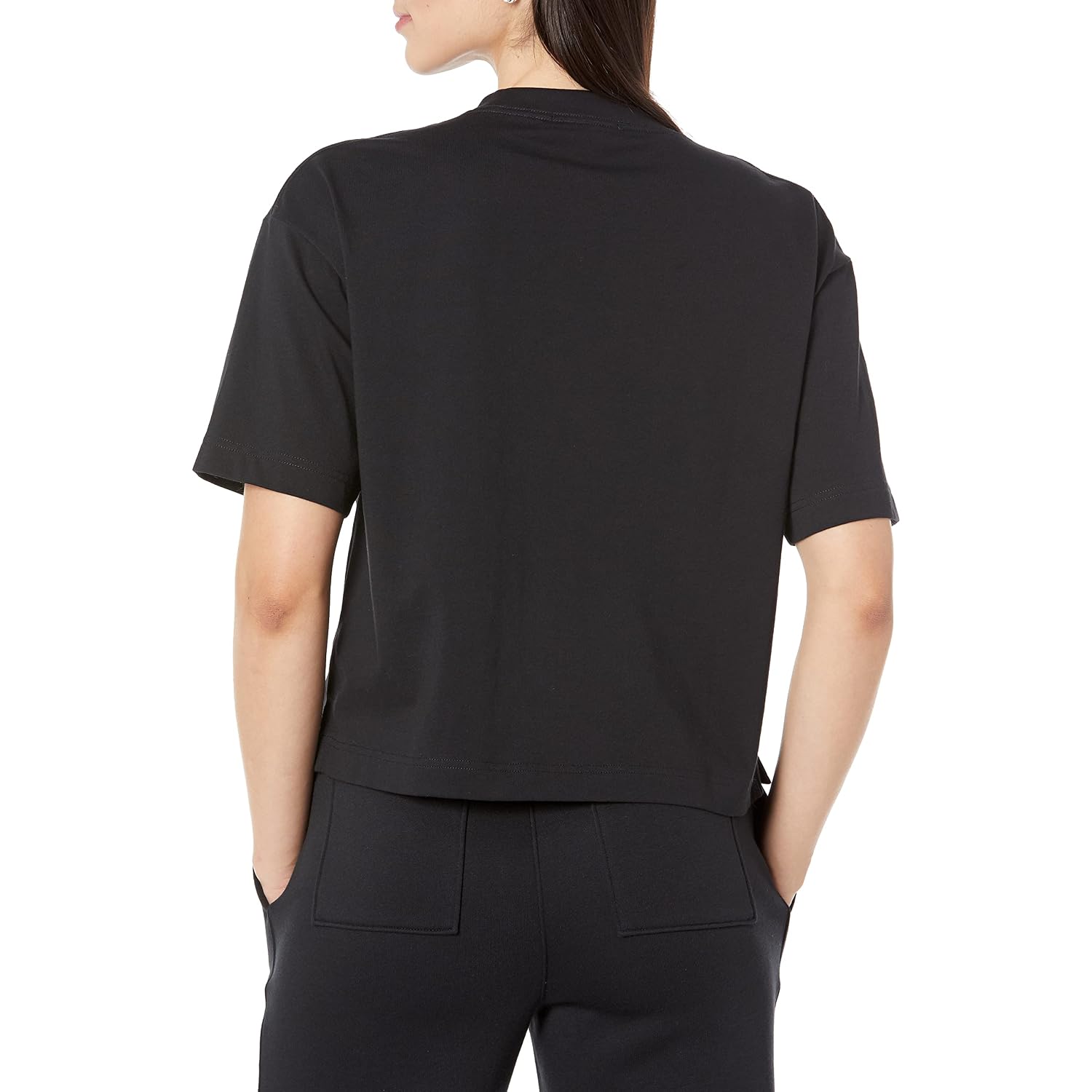 Amazon Essentials Women's Organic Cotton Drop Shoulder Relaxed Boxy Short-Sleeve T-Shirt (Available in Plus Size)