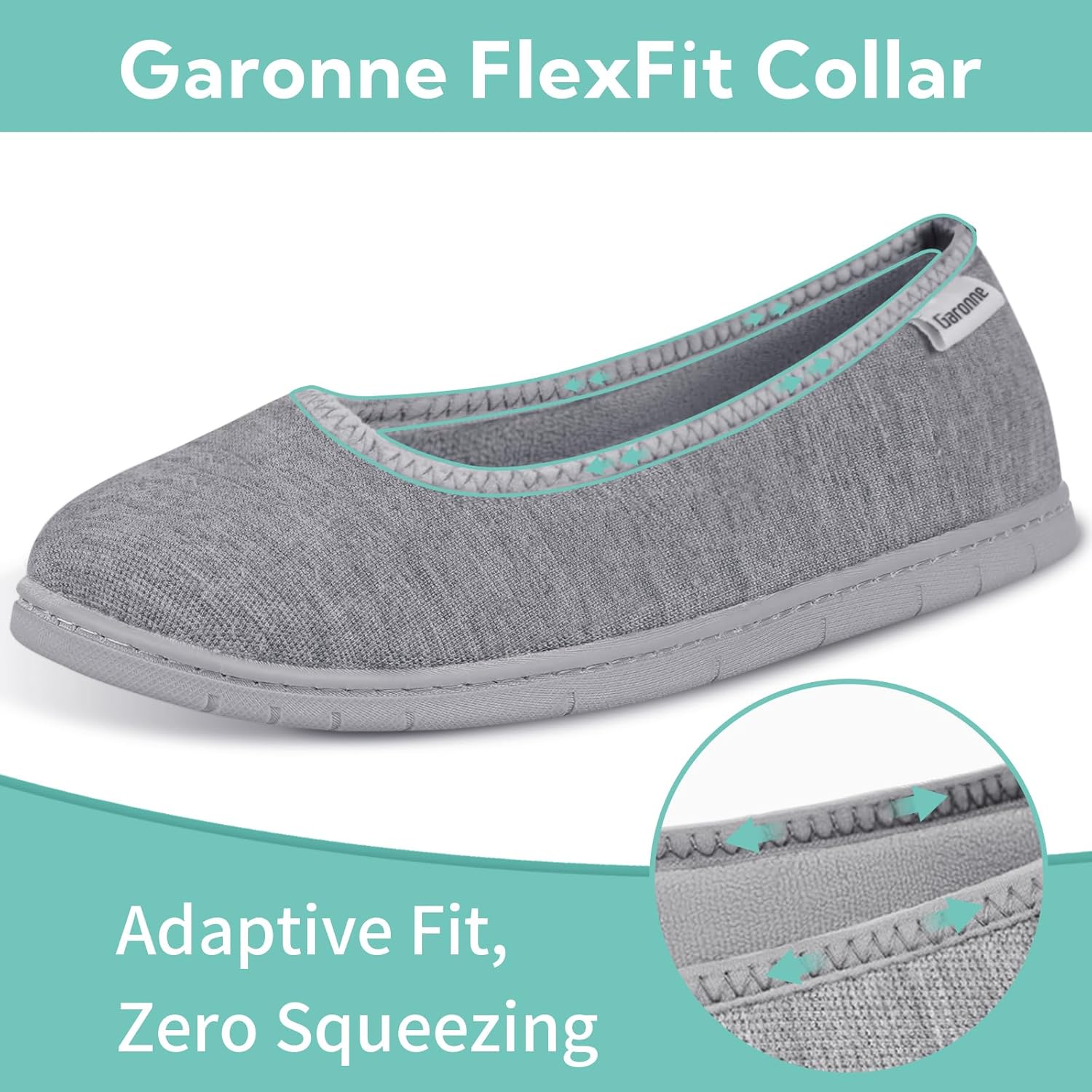 Women's Slippers Lightweight Grey