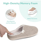 Women's Slippers V-Neck Beige