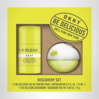 DKNY Be Delicious Discovery Set For Women - Eau de Parfum Mini Spray 0.5 Fl. Oz. & Aluminum Free Deodorant Stick 0.88 Oz.