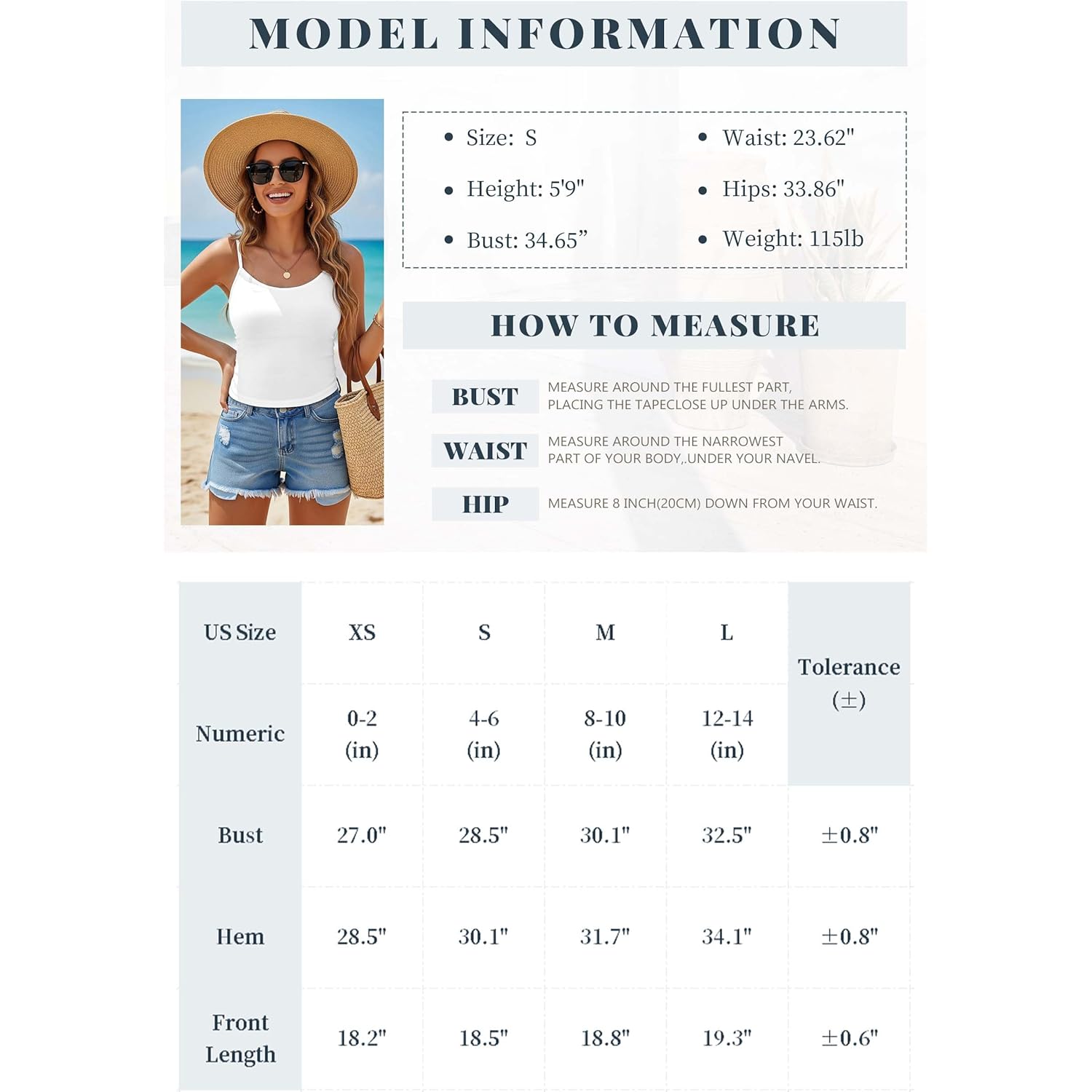 Women's Soft Knit Camisole Tank Top Black/White/Pink