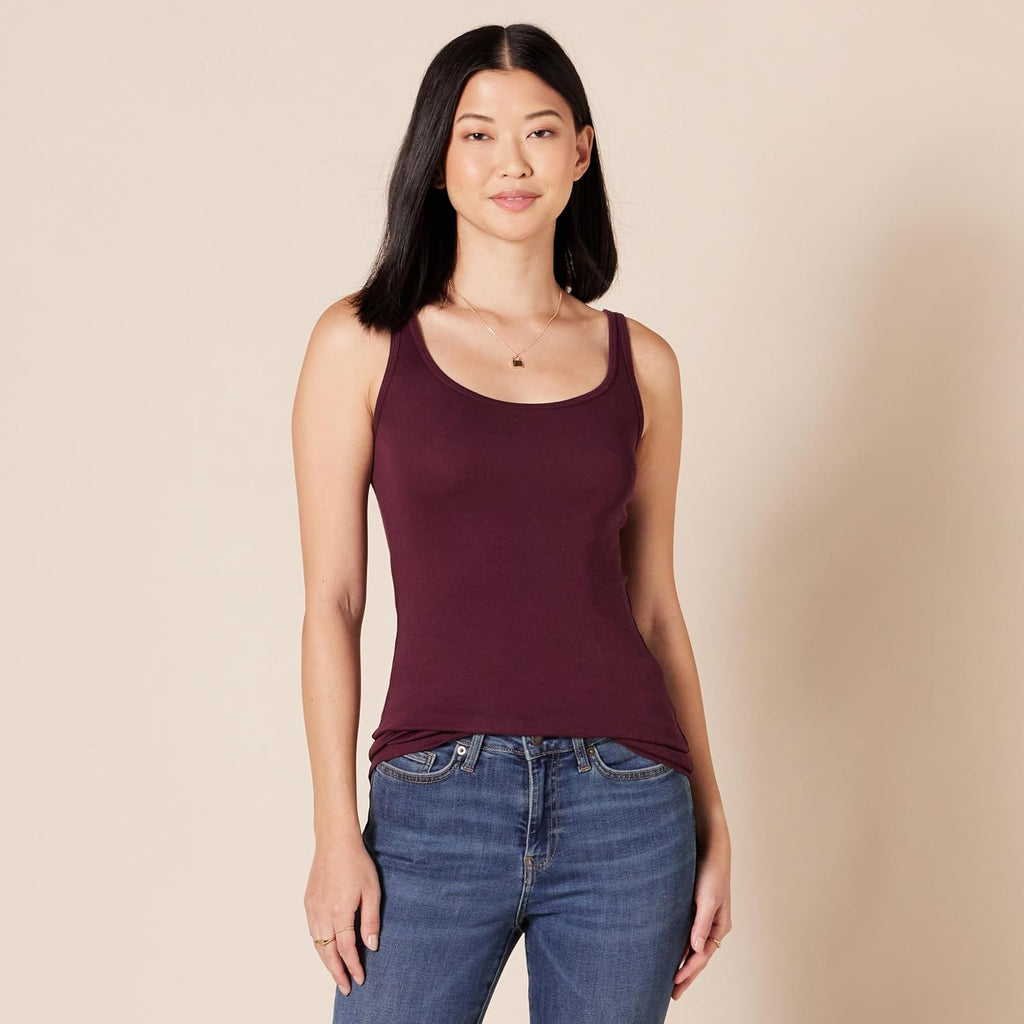Amazon Essentials Women's Slim-Fit Thin Strap Tank Top