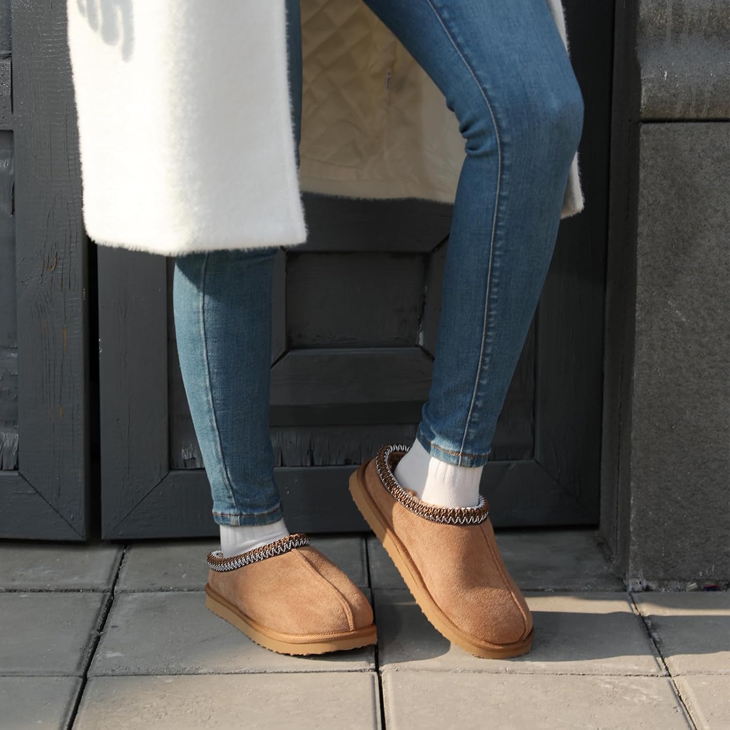 Women's Slippers Ankle Chestnut