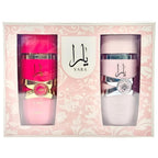 Lattafa 2 Piece Gift Set (Yara EDP 3.4 Fl Oz + Yara Candy EDP 3.4 Fl Oz)