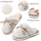 Women's Slippers Butterfly Beige