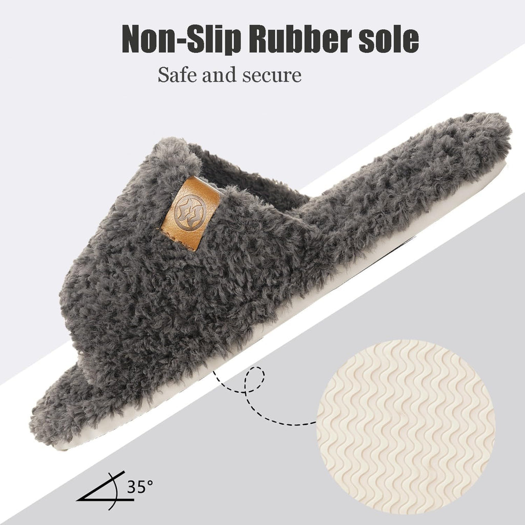 Women's Slippers Lightweight Dark Grey