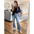 Tankaneo Womens Oversized T-Shirts Cropped Summer Casual Short Sleeve Loose Fit Tee Tops