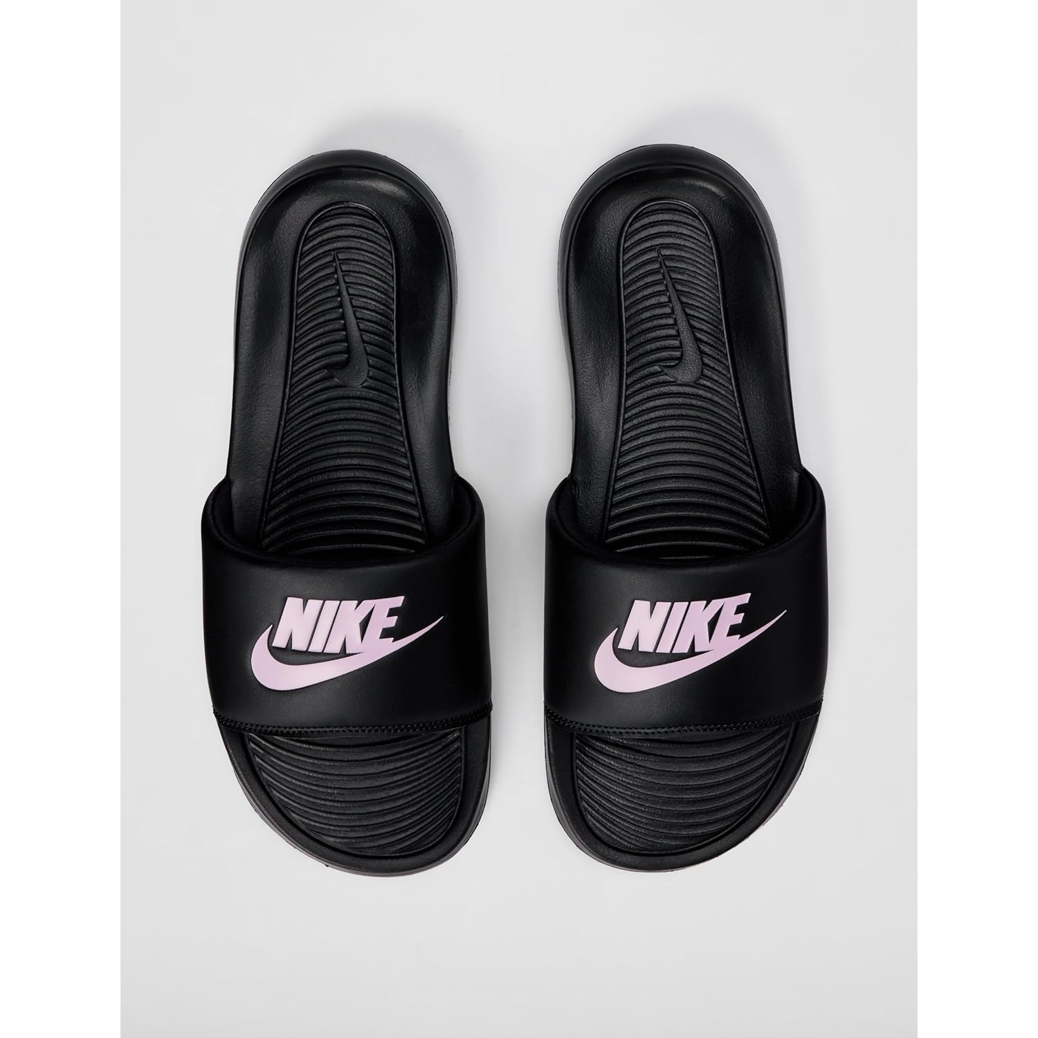 Women's Slippers Victori Black/Light Arctic Pink/Black