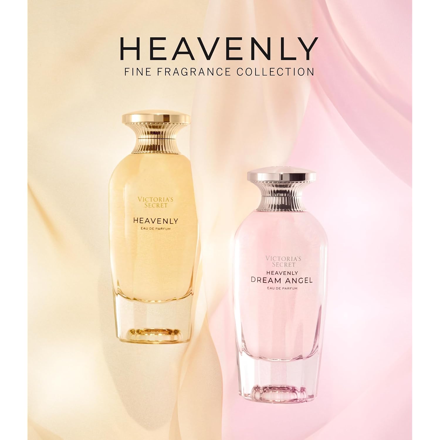 Victoria's Secret Heavenly Eau de Parfum, Notes of Gold Musk, Vanilla Sandalwood & White Jasmine, Perfumes for Women (1.7 oz)
